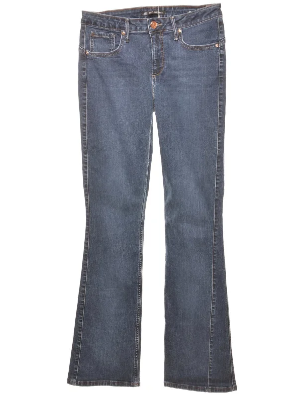 Comfortable Outfits Boot Cut Lee Indigo Jeans - W30 L33