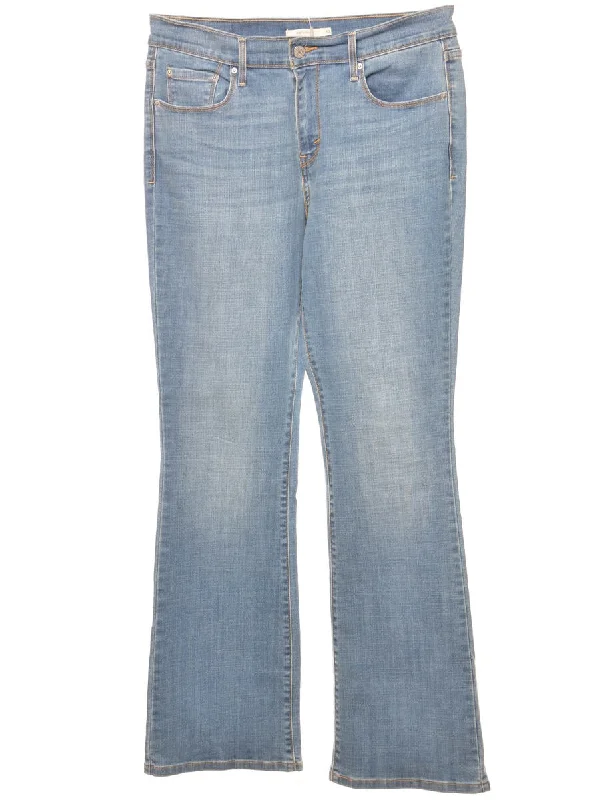 Fashion Must-have Boot Cut Light Wash Levi's Jeans - W33 L33