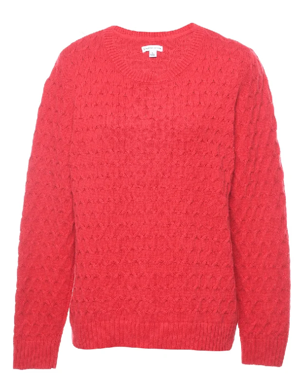 Free Design Croft & Barrow Cable Knit Jumper - L