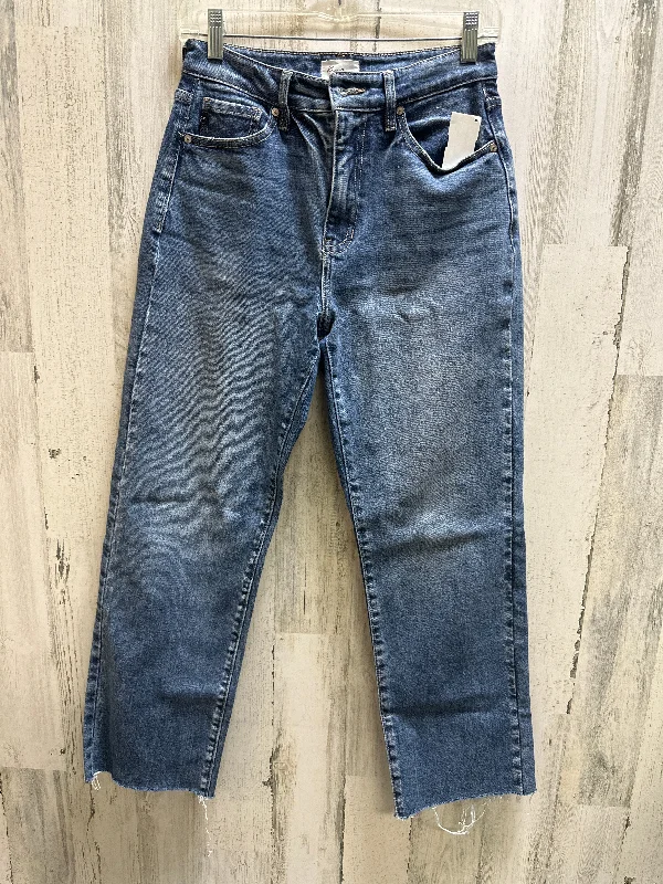 Comfortable And Casual Blue Denim Jeans Boyfriend Kancan, Size 5