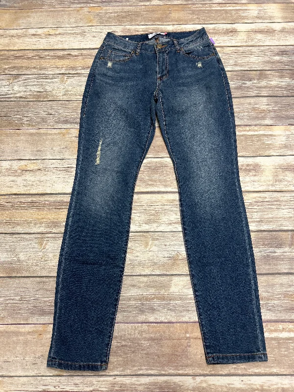 Energy Wear Blue Denim Jeans Skinny Cabi, Size 6