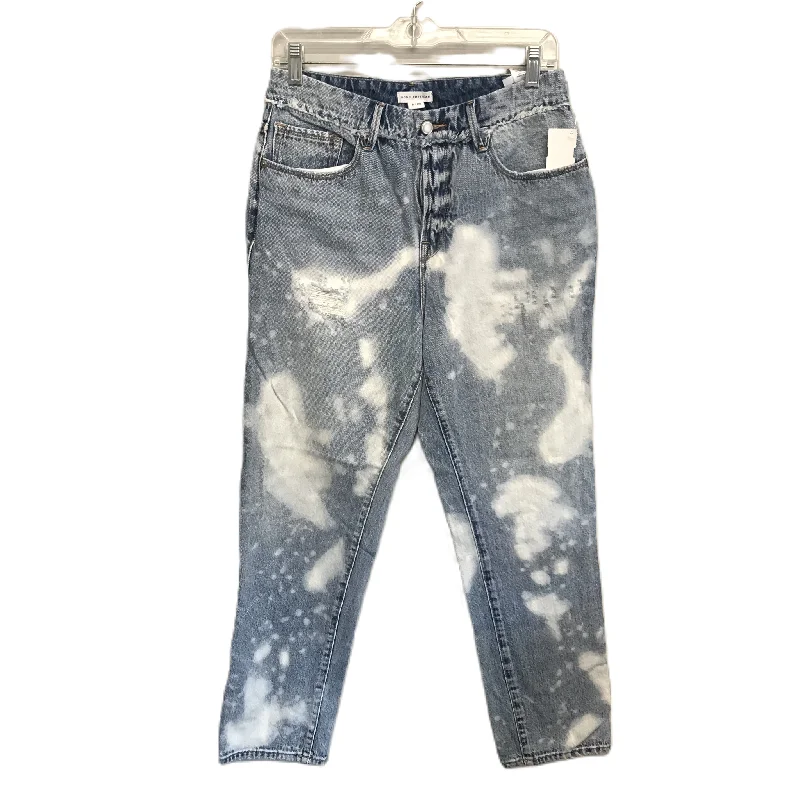 Comfy Chic Blue Denim Jeans Straight By Good American, Size: 8
