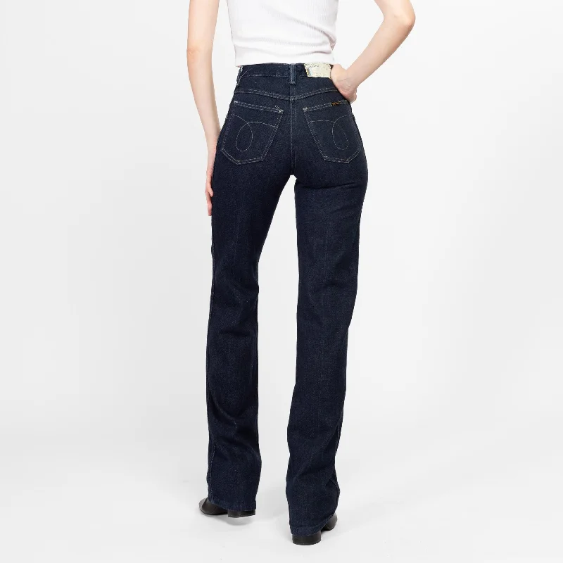 Personalized Wear XS 70s Dee Cee Super Dark Wash Deadstock Jeans NWT 25"