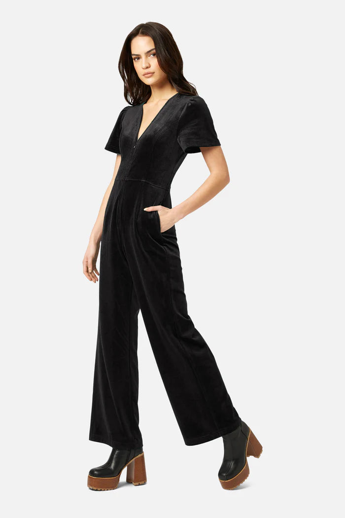 Classic Color CORRIE BRATTER JUMPSUIT (BLACK)