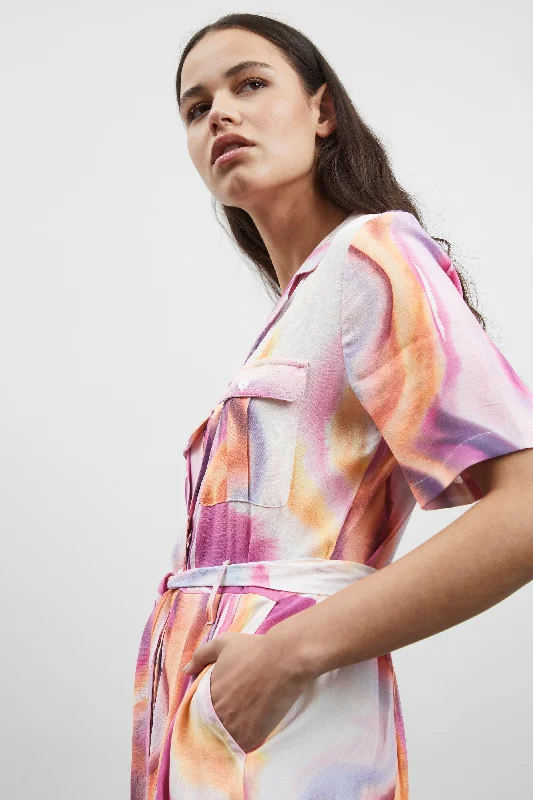 Fashion Wear RULLA PLAYSUIT (MULTICOLORED)