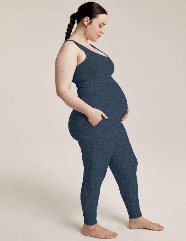 Smart Comfort Wear Spacedye Grow In Comfort Maternity Jumpsuit