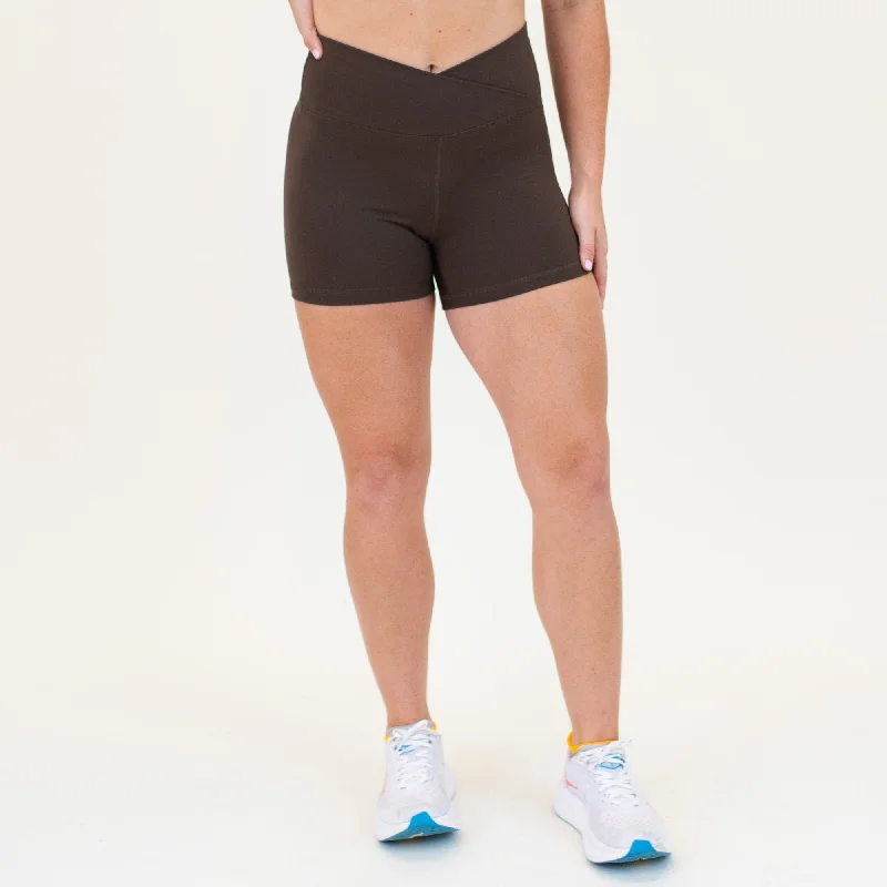 Elegant Dressing V Waistband Short 3.5" - High Rise