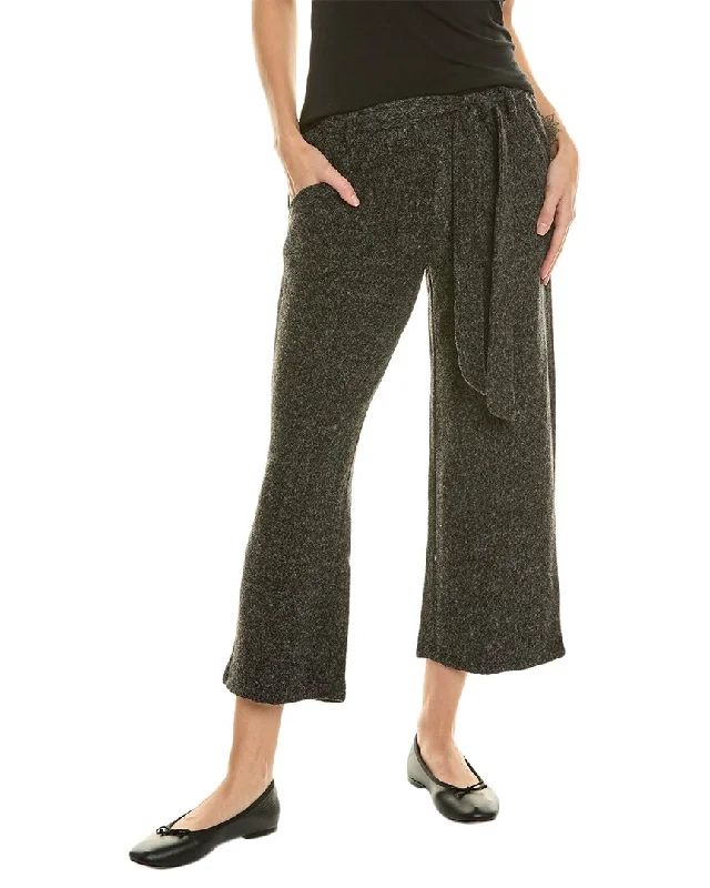 Elegant And Elegant Sol Angeles Brushed Boucle Crop Tie Pant